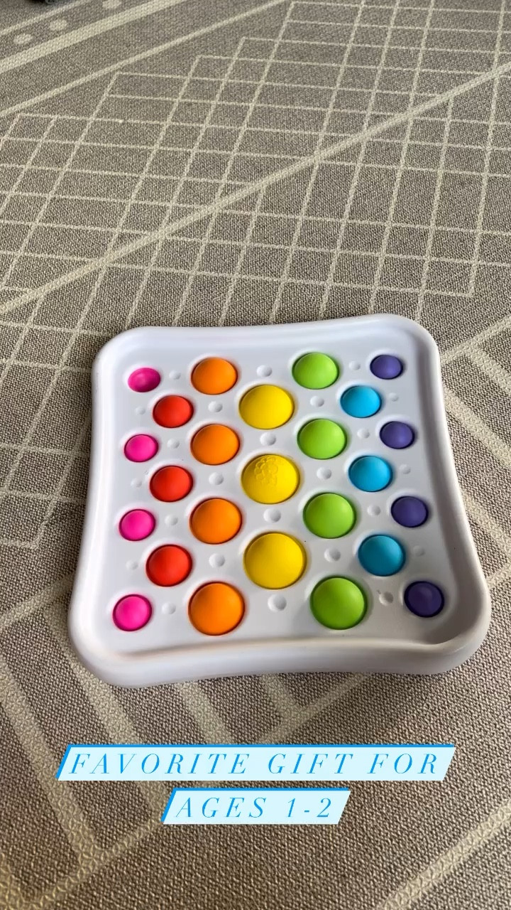 A fidget popper made for infants and toddlers.  Great for ages 1-3, and it had been great for traveling in flight or in the back of the car.  

Best toddler gifts  | gifts for one two-year-olds | Christmas gifts for toddlers | Christmas gifts for one-year-olds | holiday gifts for toddlers 

#GiftsForToddlers #GiftsFor1yearolds #GiftsFor2yearolds #kidsgifts know #ChristmasGifts #HolidayGifts

#LTKfindsunder50 #LTKbaby #LTKkids