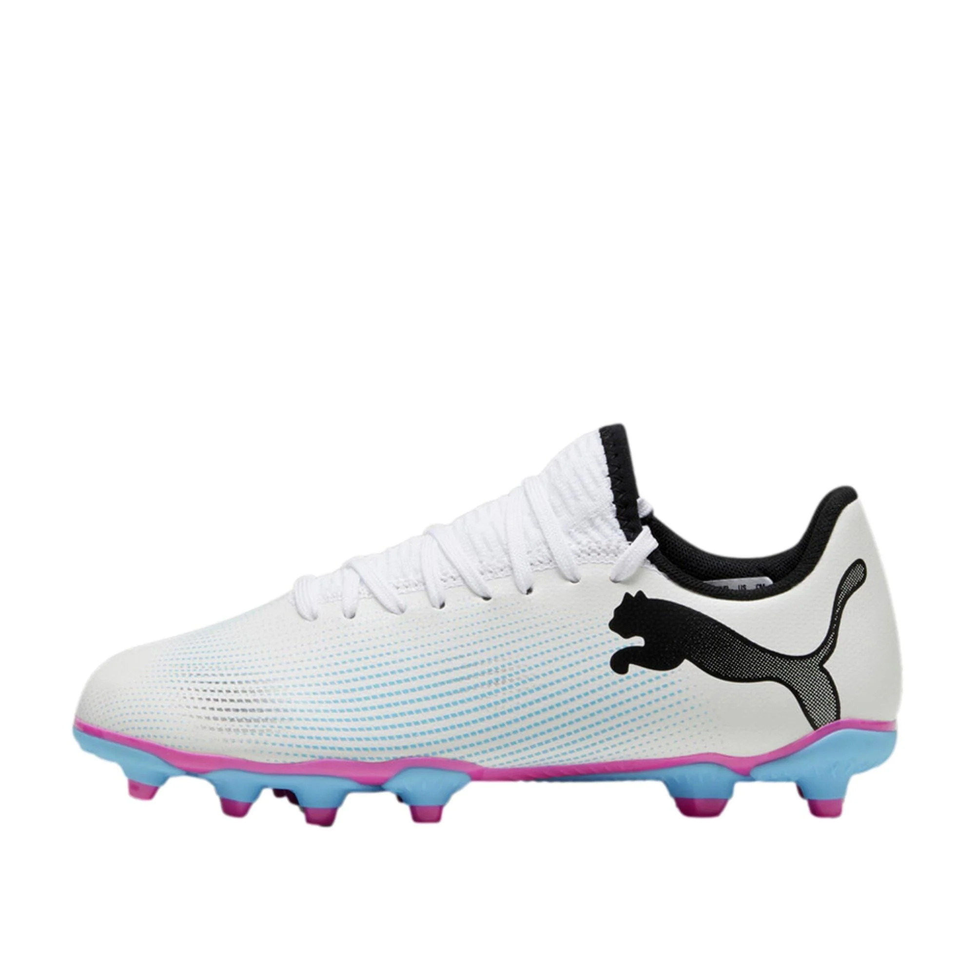 Puma Future 7 Play FG/AG Puma Black/Puma White/Poison Pink 107734-01 Grade-School | Shop Simon