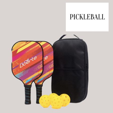 Pickleball paddles! These are the cutest come with four balls and a carrying bag! 

#LTKsalealert #LTKunder50 #LTKxPrimeDay