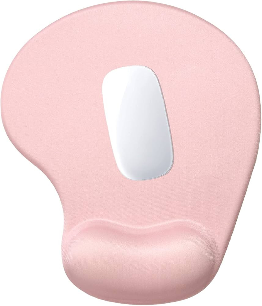 Hsurbtra Ergonomic Mouse Pad with Wrist Rest Support, Gel Mouse Pads with Non-Slip PU Base, Pain ... | Amazon (US)