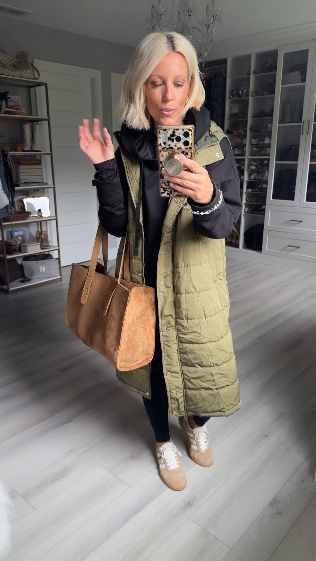 Hoodie large
Vest medium
Leggings small
Shoes TTS

#LTKmomlife #LTKootd #LTKActive