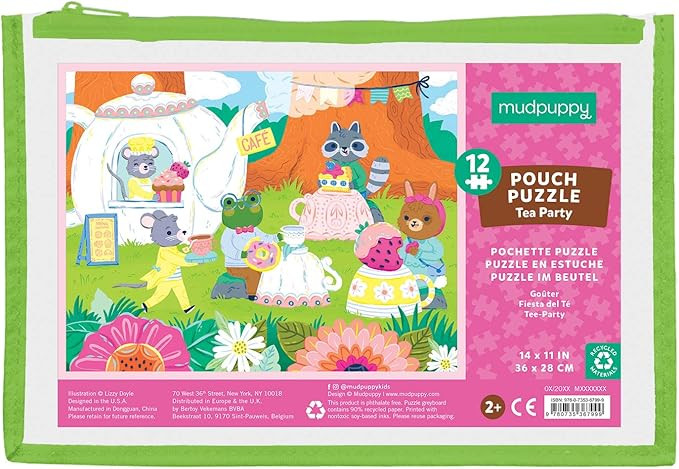 Mudpuppy Tea Party Pouch Puzzle | Amazon (US)