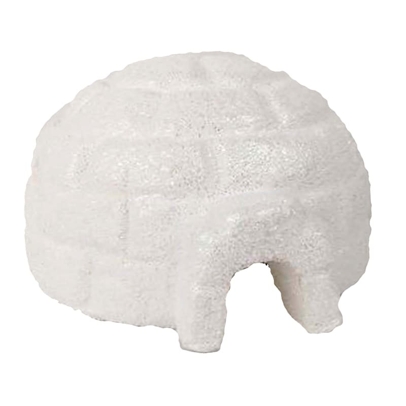 White Snow & Ice Igloo House, 4" | At Home