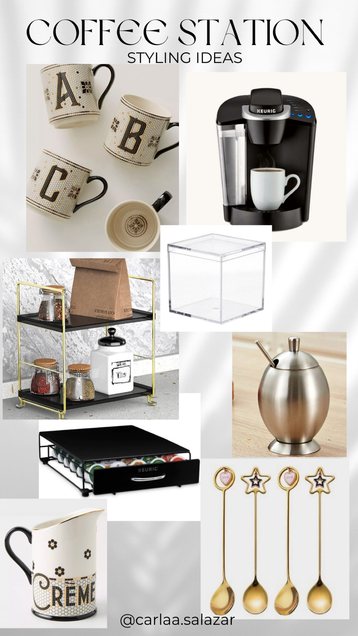 Coffee station ☕️ style ideas #coffee #coffeestation #shopsale

#LTKbrasil #LTKSale #LTKhome