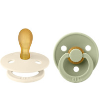 BIBS Pacifiers | Natural Rubber Baby Pacifier | Set of 2 BPA-Free Soothers | Made in Denmark | Va... | Amazon (US)