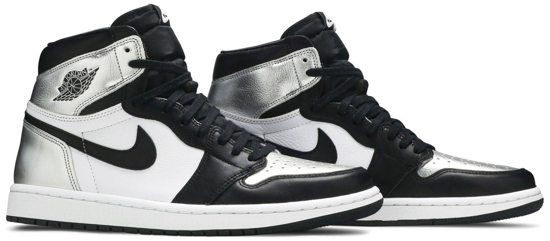 Wmns Air Jordan 1 Retro High OG 'Silver Toe' | GOAT