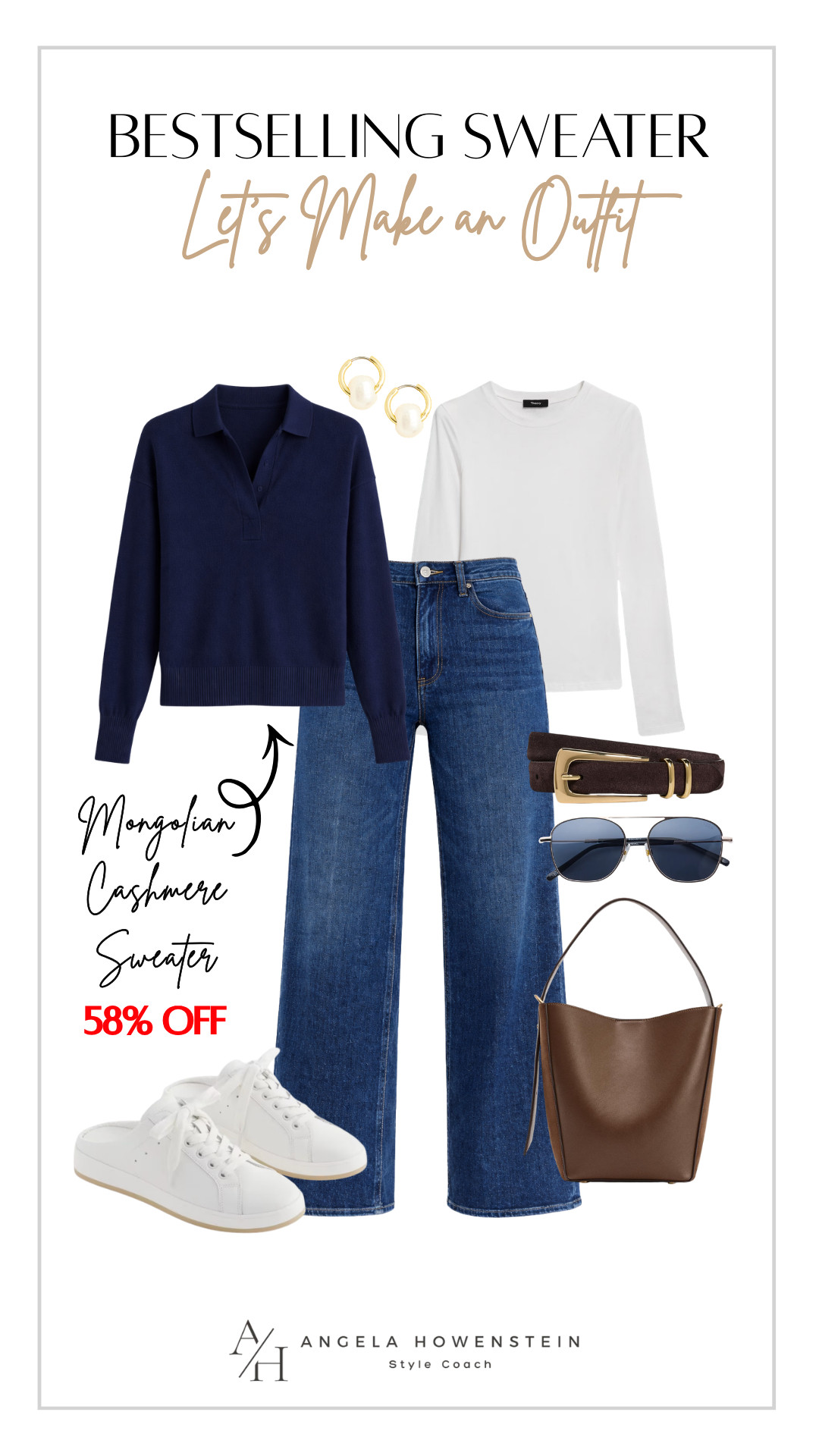 A classic navy sweater you’ll wear on repeat, layered, styled, and currently on major sale.  

 

#LTKOver40 #LTKootd #LTKSaleAlert