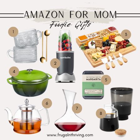 Foodie gifts for mom from Amazon! 

#amazon #mothersday #giftguide

#LTKGiftGuide #LTKhome #LTKSeasonal