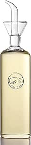 Olietta Glass Non Drip Leak Proof No Mess Oil Dispenser and Vinegar Cruet Pourer for Kitchen 17oz... | Amazon (US)