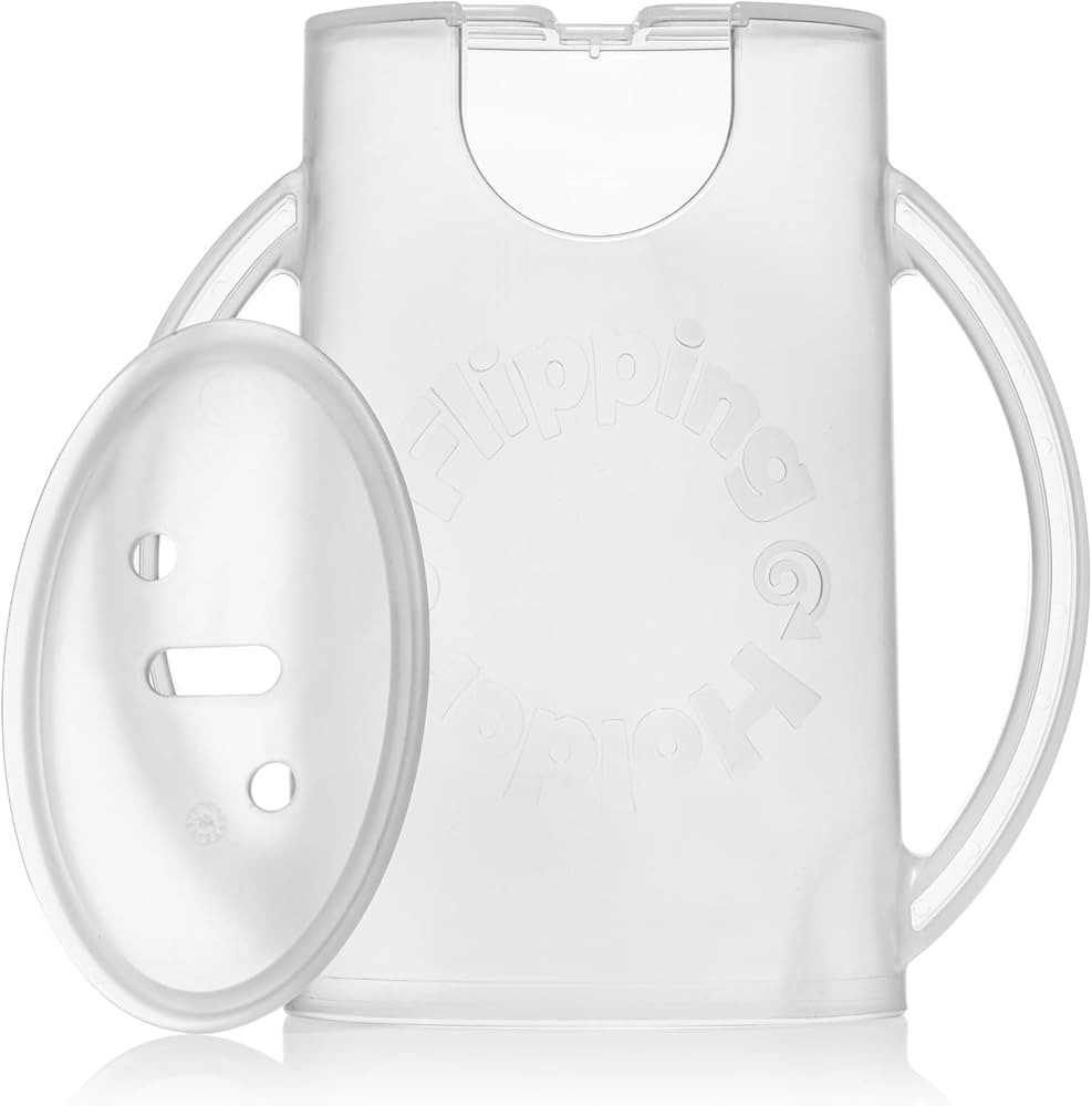 Original Squeeze Proof Flipping Holder with Open Bottom for Food Pouches & Juice Boxes - Multipur... | Amazon (US)