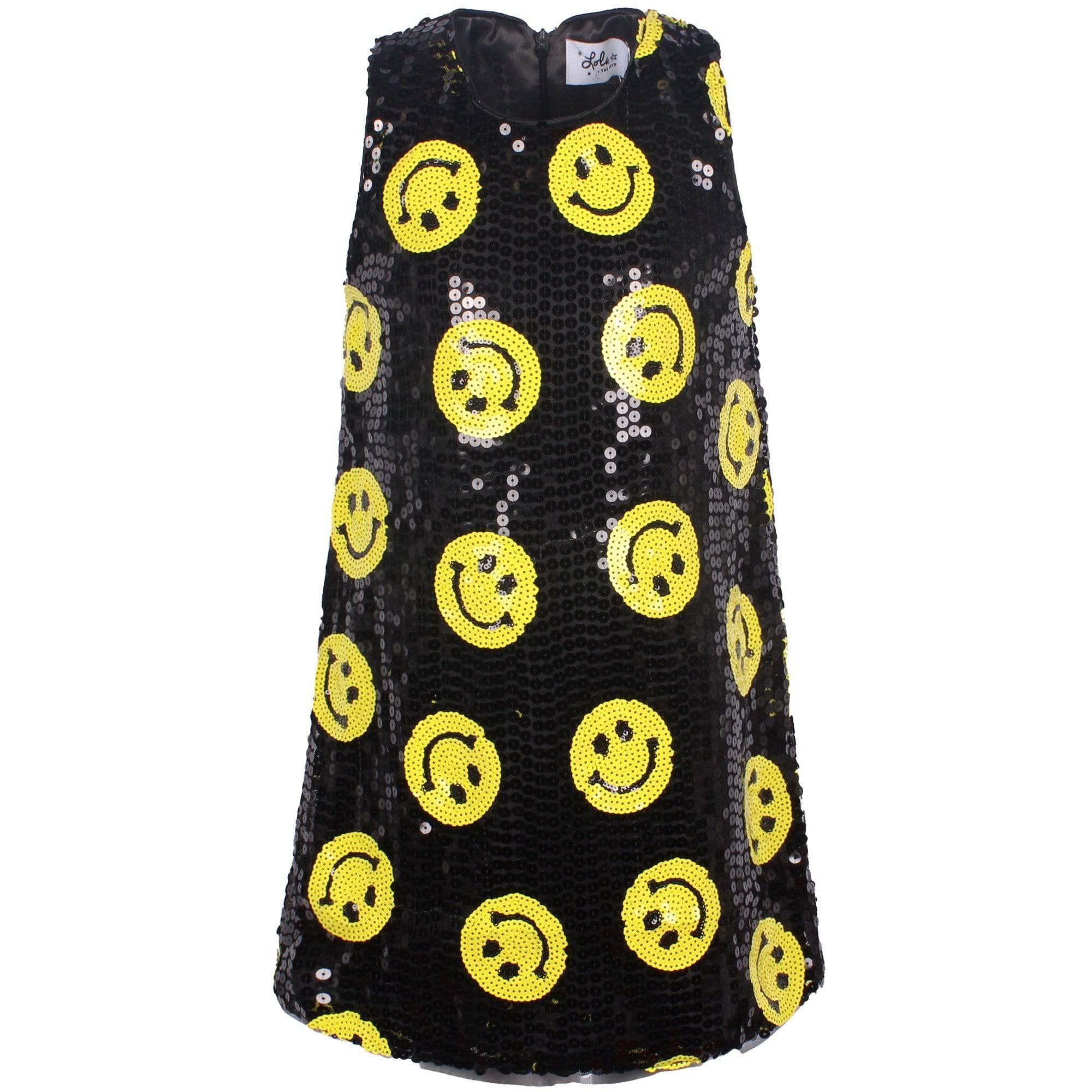 Don't Worry Be Happy Sequin Dress | Lola + The Boys