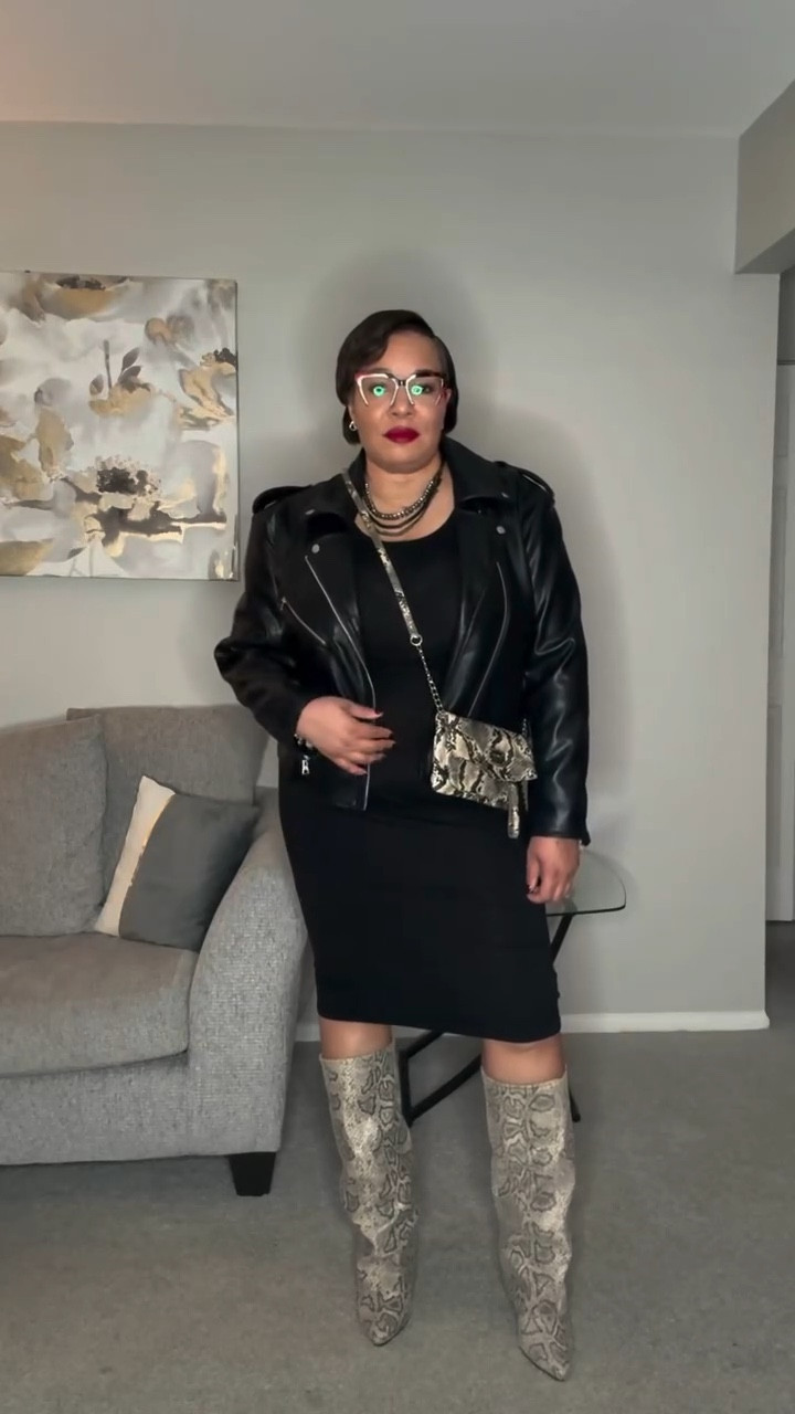 I had to set the alarm… I almost slept on myself #ootn #lbd #nightoutoutfit