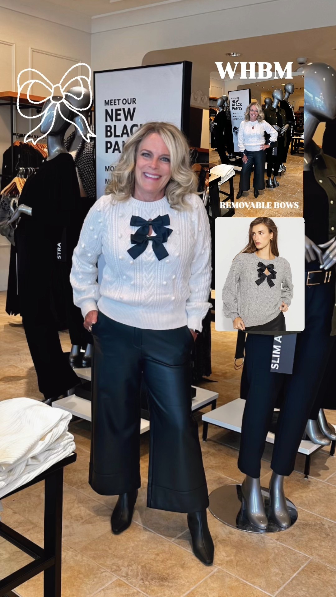 Adorable and versatile 🩷
The bows are pins that are removable so you can create your own style. 

#LTKSeasonal #LTKOver40 #LTKStyleTip