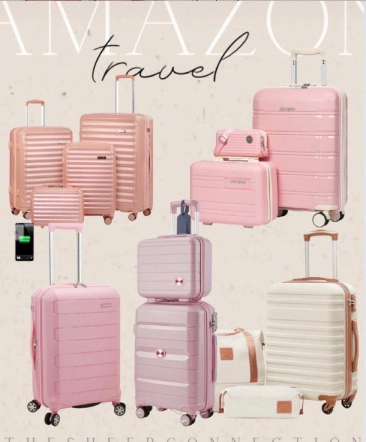 Suitcase 
Travel luggage 
Travel bags
Check in bags 

Carry on bags 

#LTKtravel #LTKSeasonal #LTKsalealert