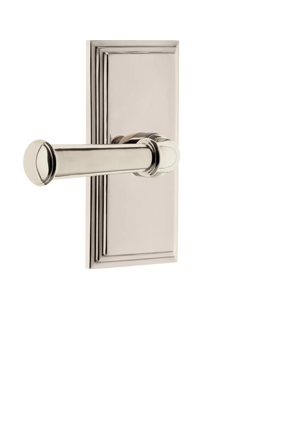 Grandeur Carré Plate Double Dummy with Georgetown Lever | Wayfair North America