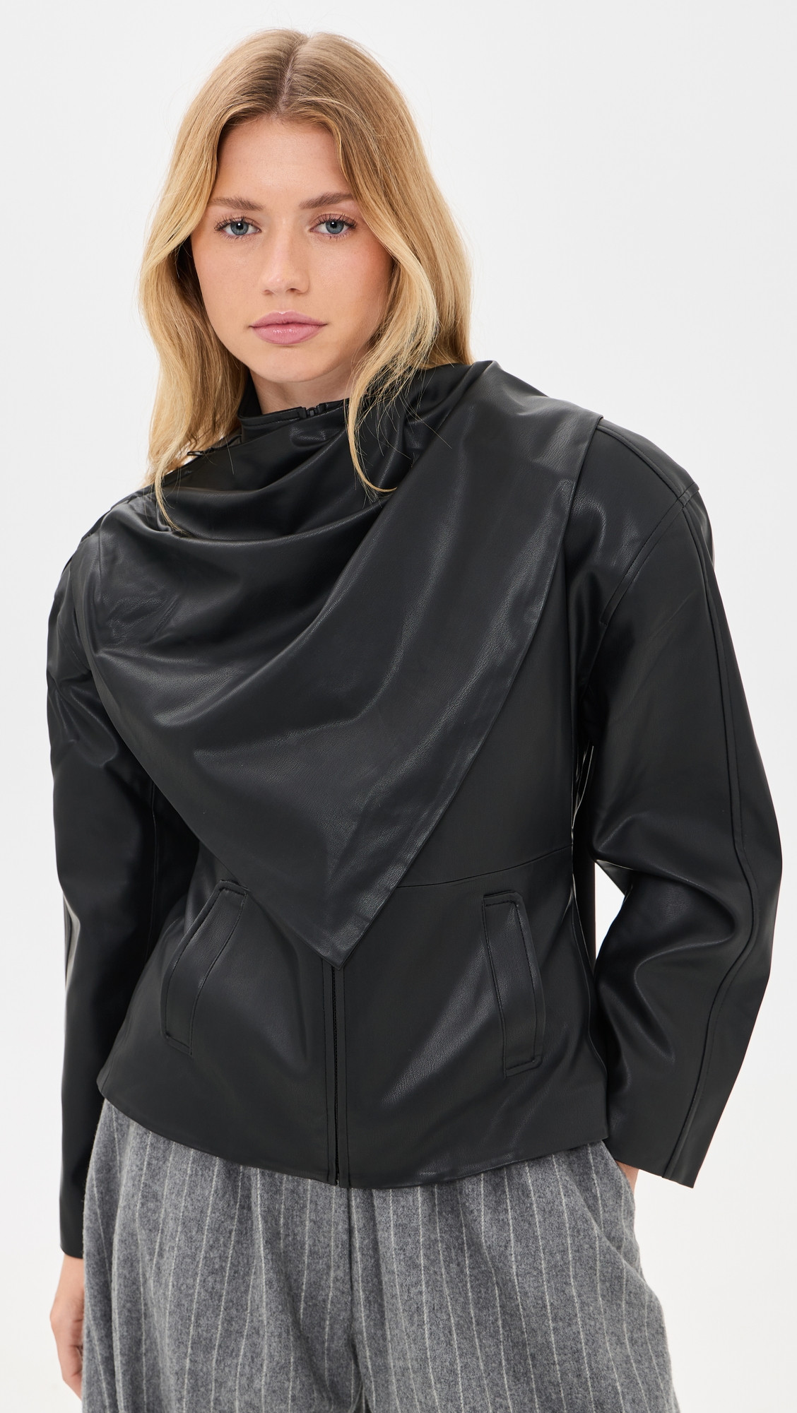 LAMARQUE Harlow Jacket Black L | Shopbop