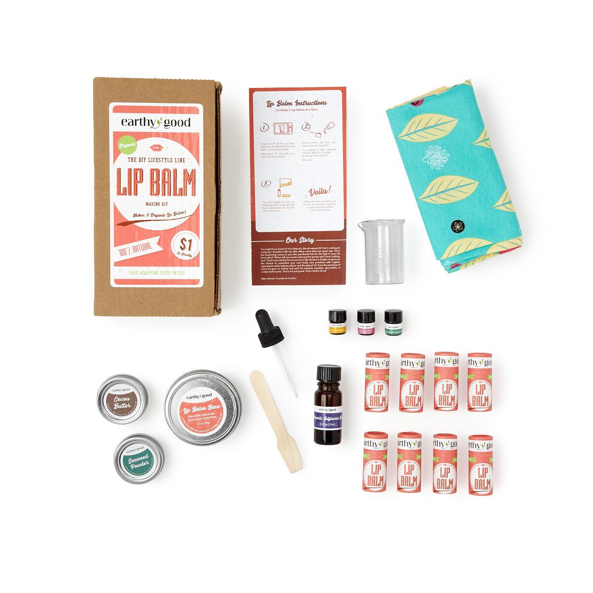 DIY Organic Lip Balm Kit | UncommonGoods
