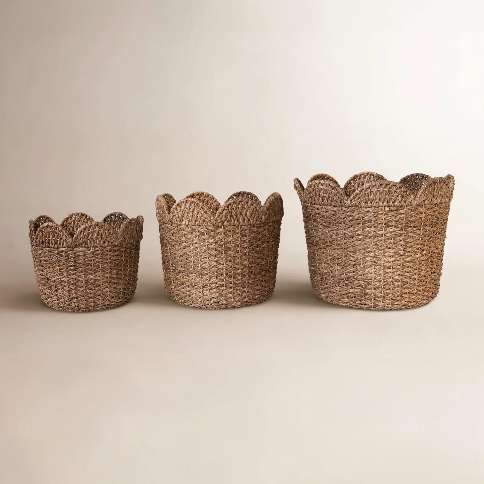 Arin 3 Piece Wicker General Basket Set | Wayfair North America