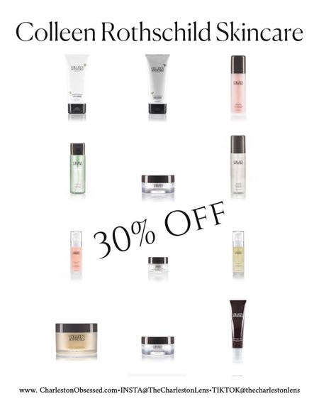 Stock up on Colleen Rothschild Skincare at 30 % off!! My favs are the Sheer Renewal cream, cleansing balm and the extreme recovery cream. Beauty Gifts for her, for mom. 

#LTKGiftGuide #LTKSeasonal #LTKCyberweek
