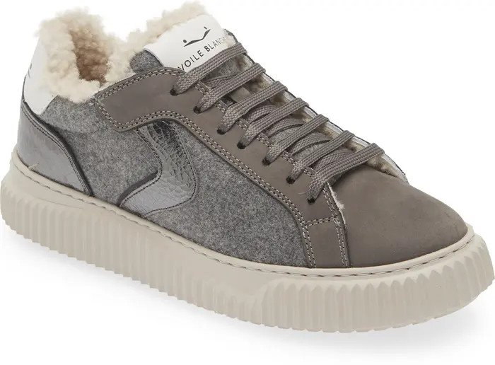 Lipari Genuine Shearling Lined Sneaker (Women) | Nordstrom