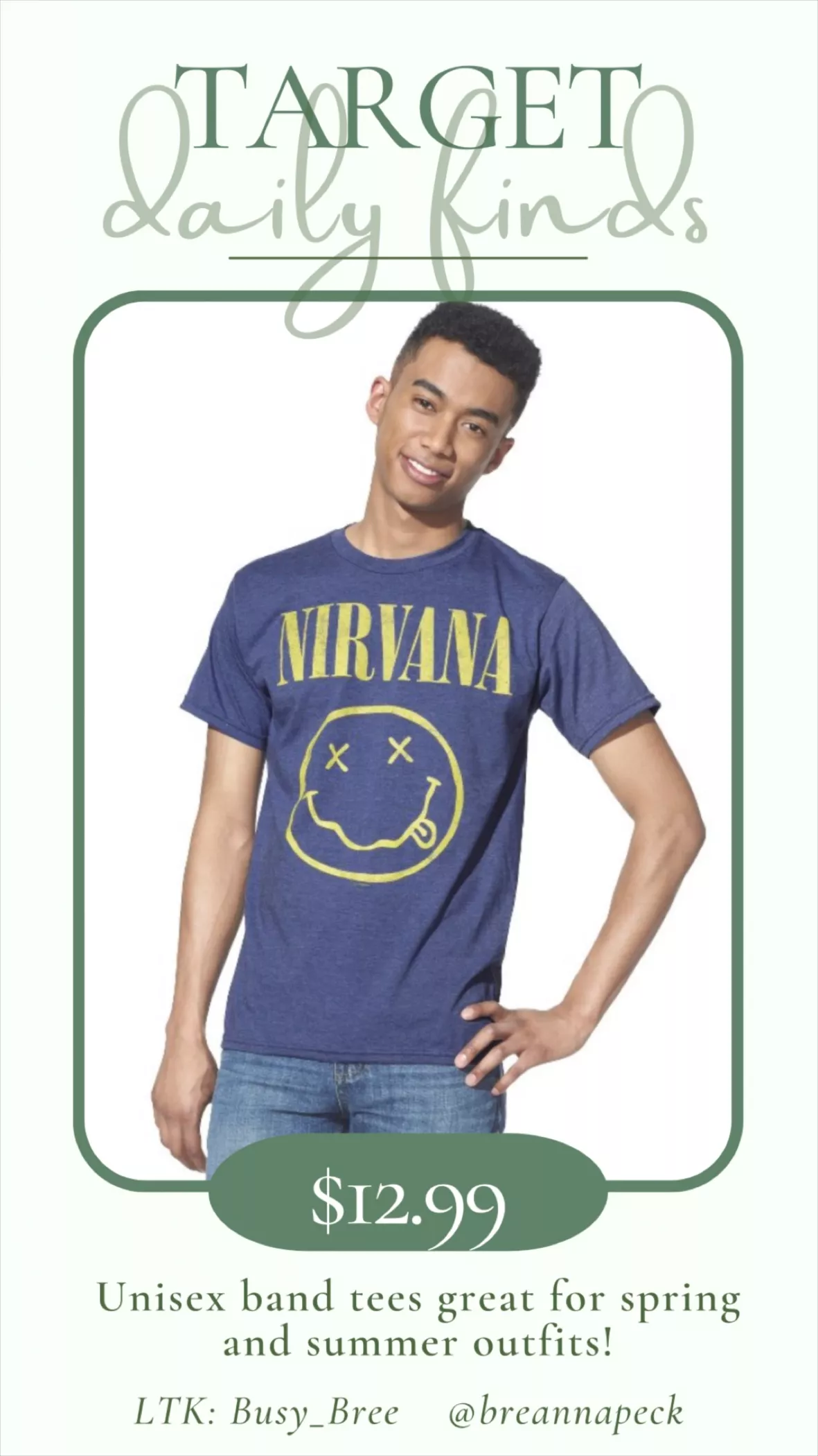 Men's Nirvana Short Sleeve Graphic … curated on LTK