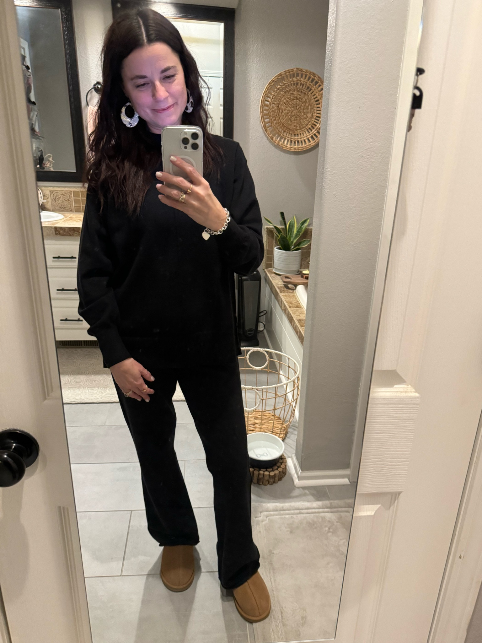 This is the perfect 2 piece sweater set - it is flattering on any body type and feels amazing on.  Dress it up or down - you are going to want to live in this one!

#LTKover40 #LTKstyletip #LTKfindsunder100