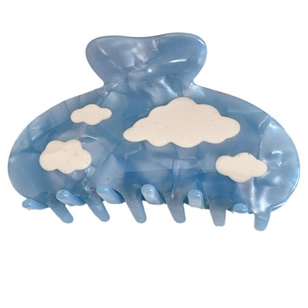 Whigetiy Hollow Clouds/Lightnings Hair Claw Clip Cute Acetate Hair Claws Hairpin Headwear | Walmart (US)