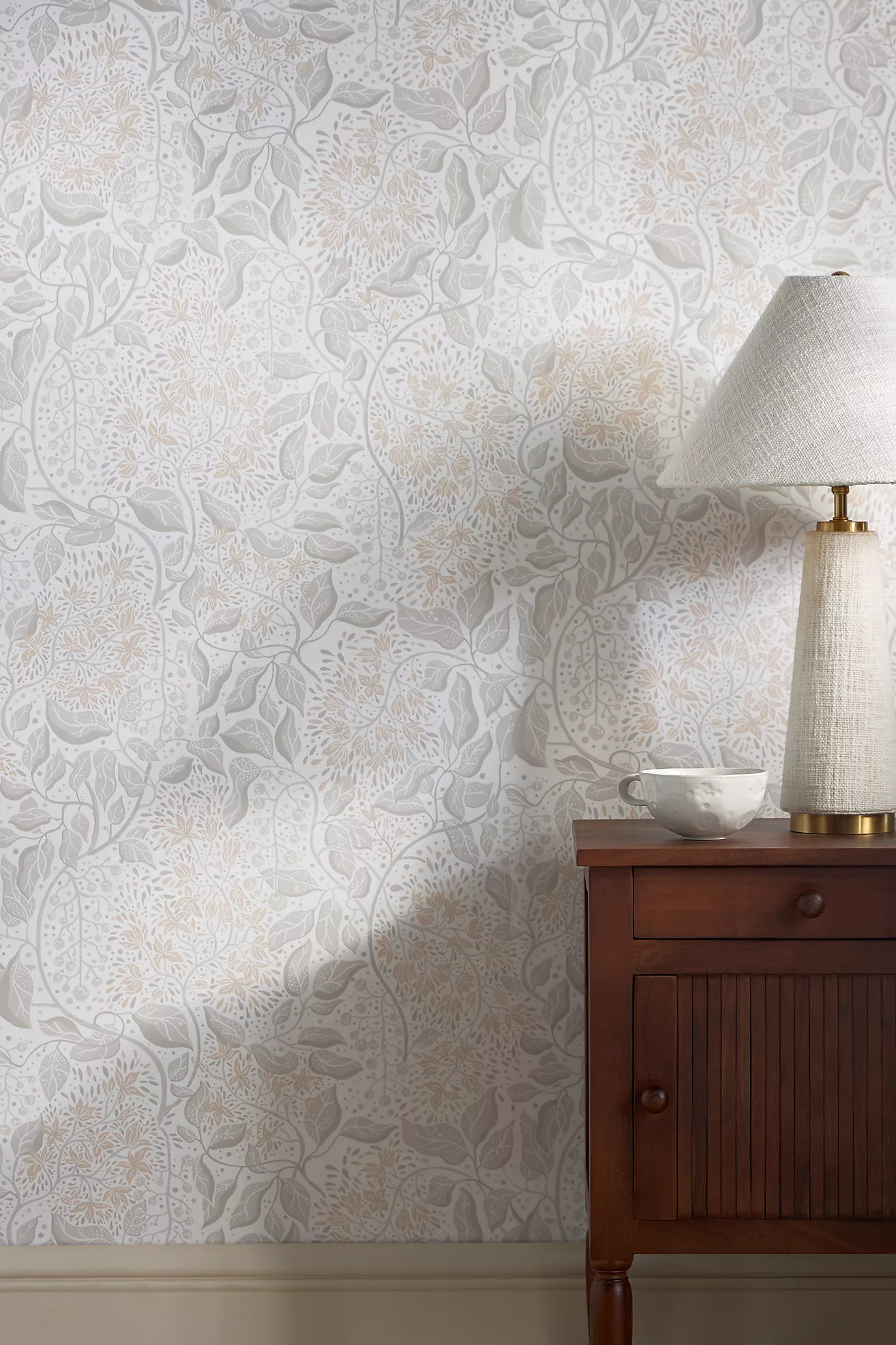 Turi Twining Vines Floral Wallpaper | Anthropologie (US)