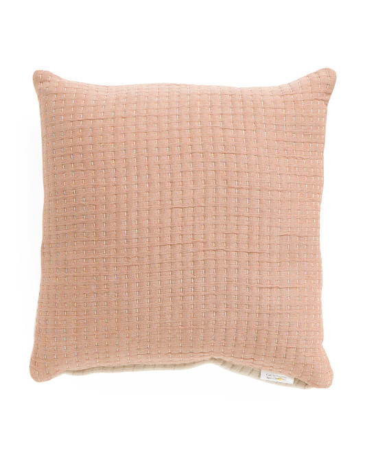 20x20 Gunnison Gauze Pillow | TJ Maxx