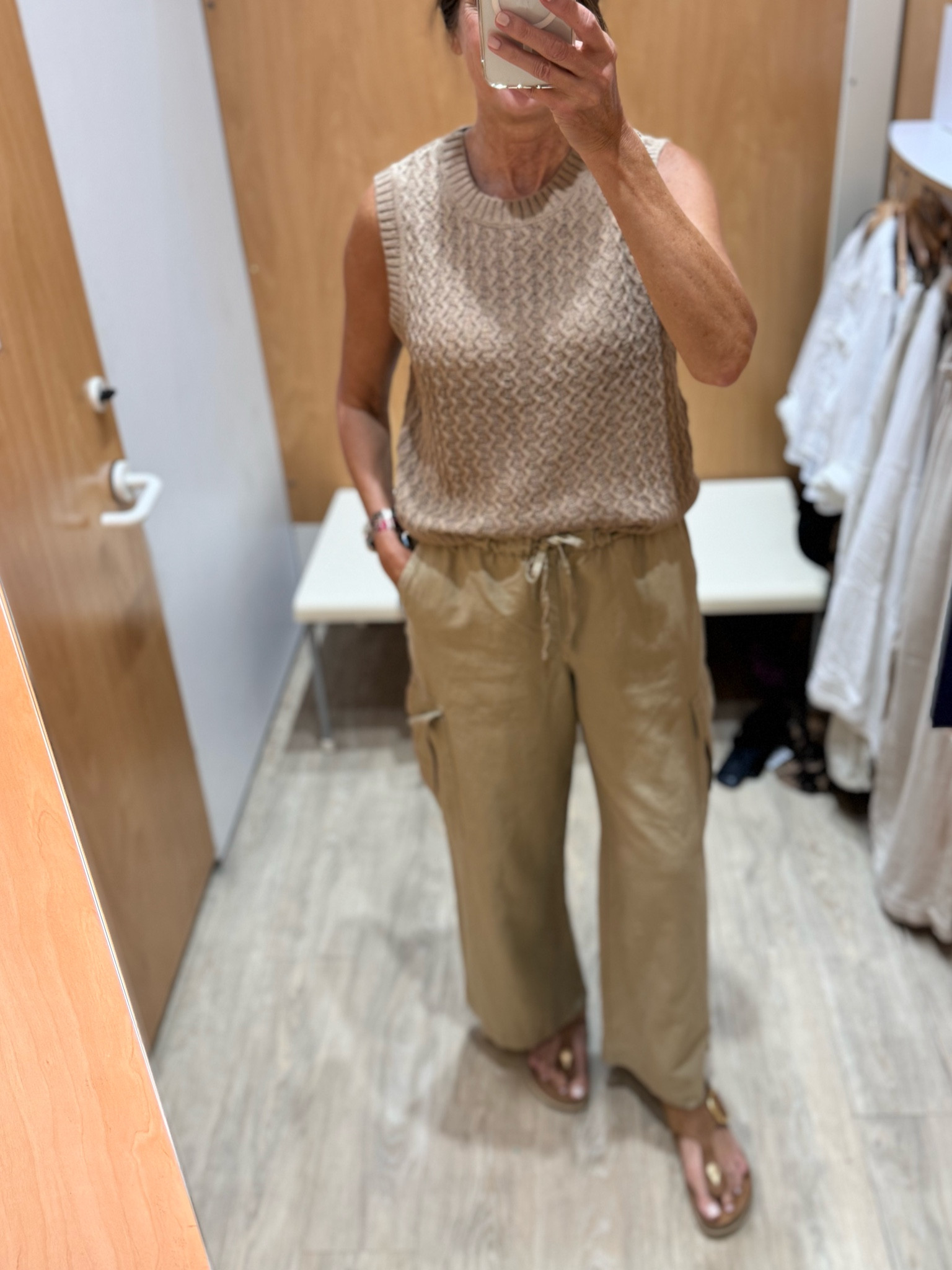Sweater Tank 
Linen Cargo Pants

Summer Style 
Vacation Style 
Beach Stylee

#LTKStyleTip #LTKSaleAlert #LTKTravel