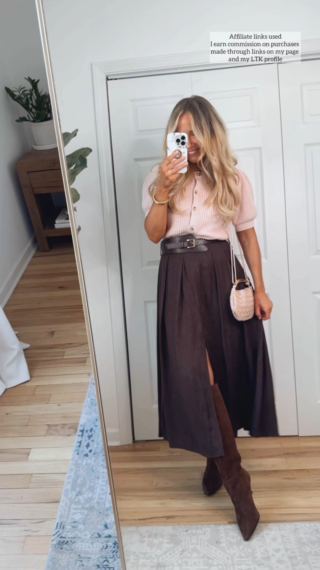 Early spring outfit with boots 