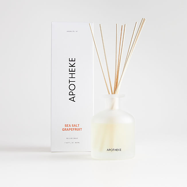 Apotheke Charcoal-Scented Reed Diffuser + Reviews | Crate & Barrel | Crate & Barrel
