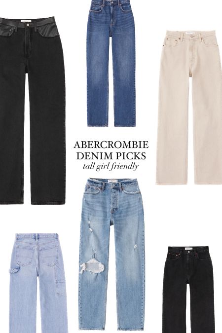 tall girl jeans now on sale #abercrombie #tallgirl #AFLTK

#LTKSale