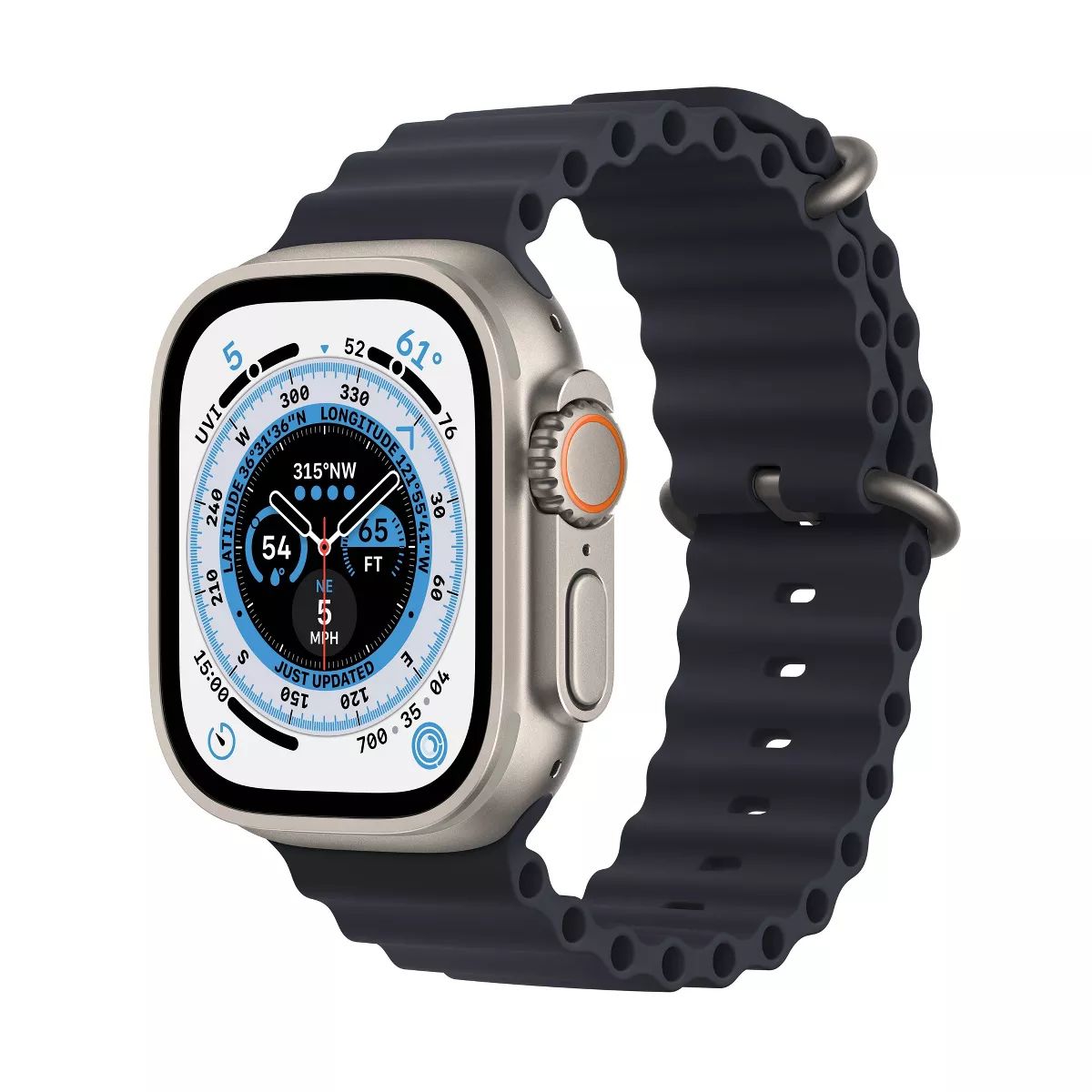 Apple Watch Ultra GPS + Cellular Titanium Case with Ocean Band | Target