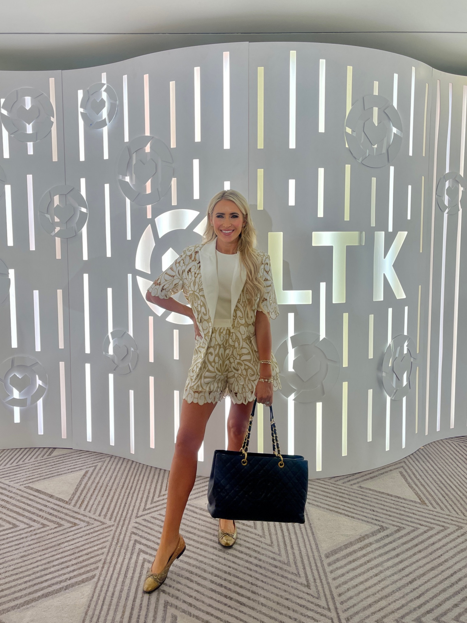 Such an honor to be here today. I paired this set with my Chanel flats and Chanel tote for style and comfort  

#LTKCon #LTKStyleTip #LTKTravel