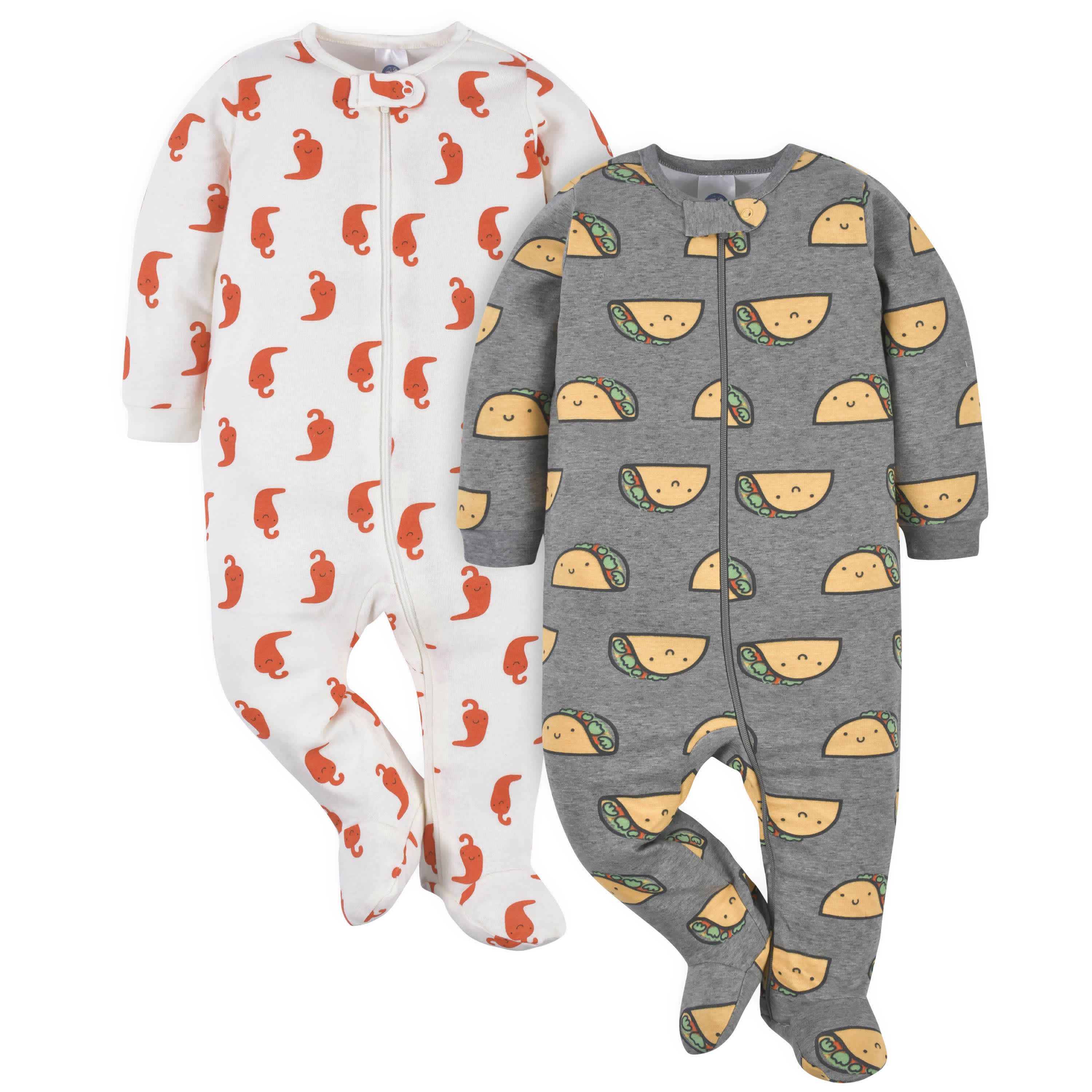 2-Pack Baby Neutral Comfy Stretch Taco Sleep 'N Plays | Gerber Childrenswear