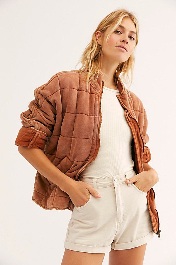 Dolman Quilted Knit Jacket by Free People | Free People (Global - UK&FR Excluded)