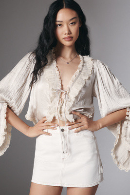 Joe's Jeans Carpenter Denim Mini Skirt | Anthropologie (US)
