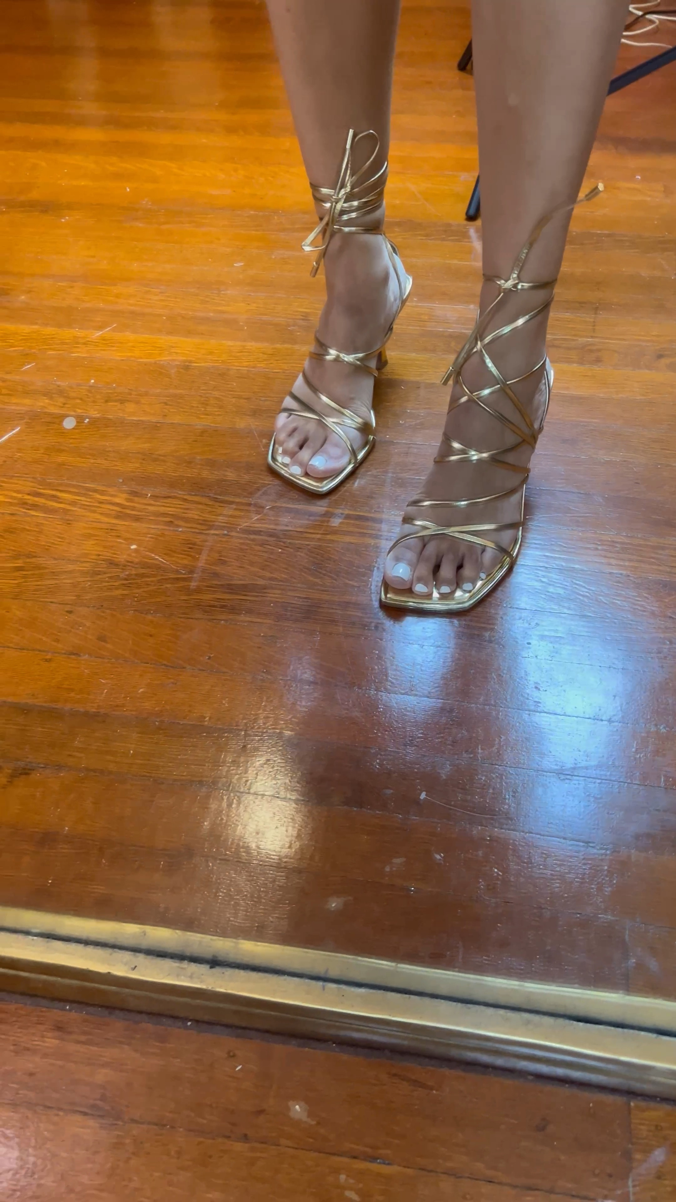 Gold strappy sandals you need for Spring and the price is right! 

#LTKshoecrush #LTKSeasonal #LTKstyletip