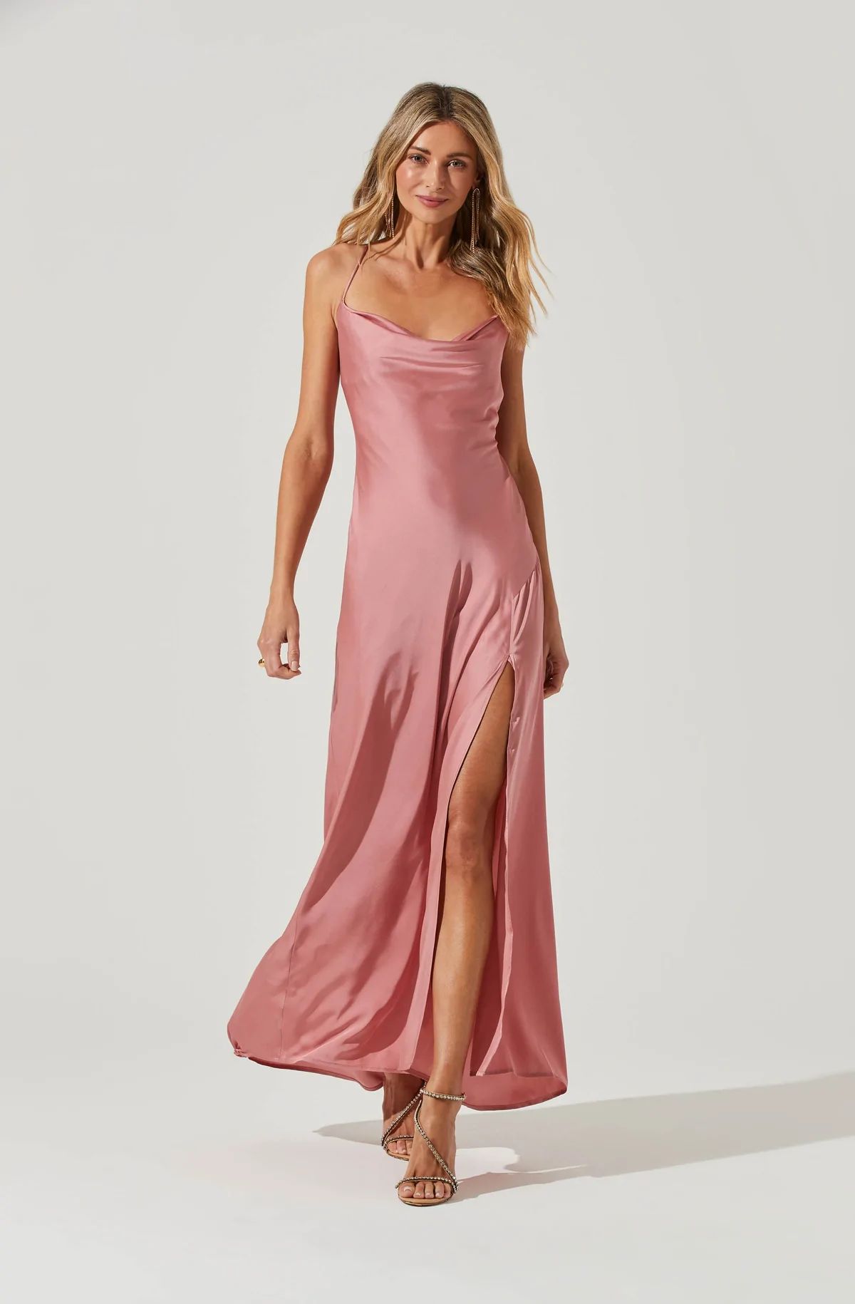 Palisades Cowl Maxi Dress | ASTR The Label (US)