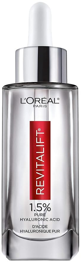 Hyaluronic Acid Serum for Skin, L'Oreal Paris Skincare Revitalift Derm Intensives 1.5% Pure Hyalu... | Amazon (US)