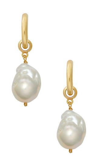 Favorite Pearl Hoops in Gold

        
            Brinker + Eliza
        
                    
... | Revolve Clothing (Global)