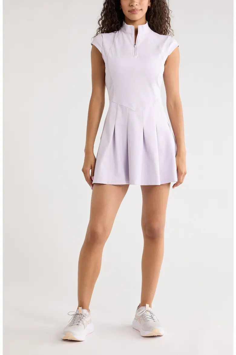 Zella Momentum Half Zip Active Minidress (Women) | Nordstrom | Nordstrom