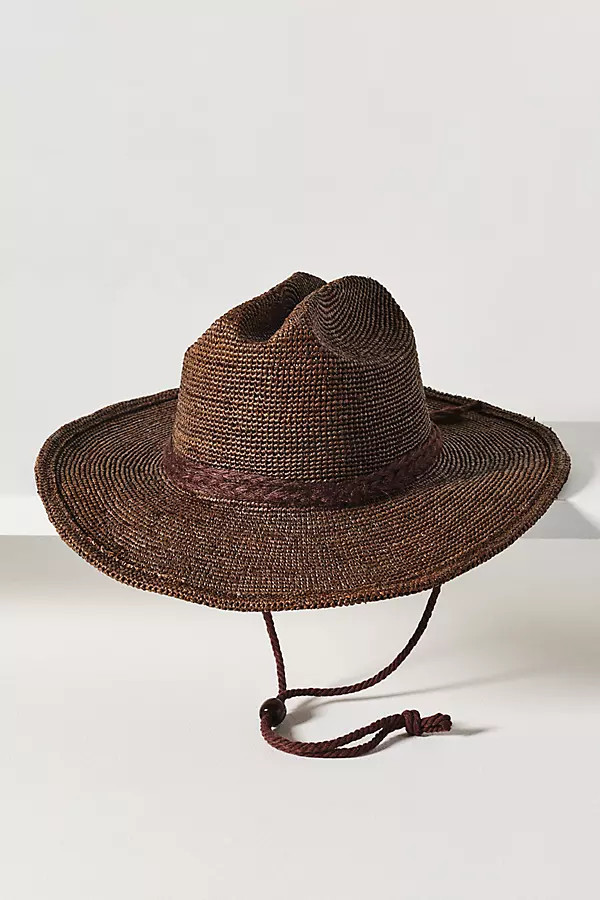 Raffia Braided Rancher Hat | Anthropologie (US)