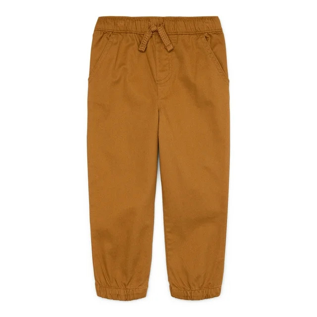 Garanimals Toddler Boys Twill Jogger Pants, Sizes 18M-5T | Walmart (US)