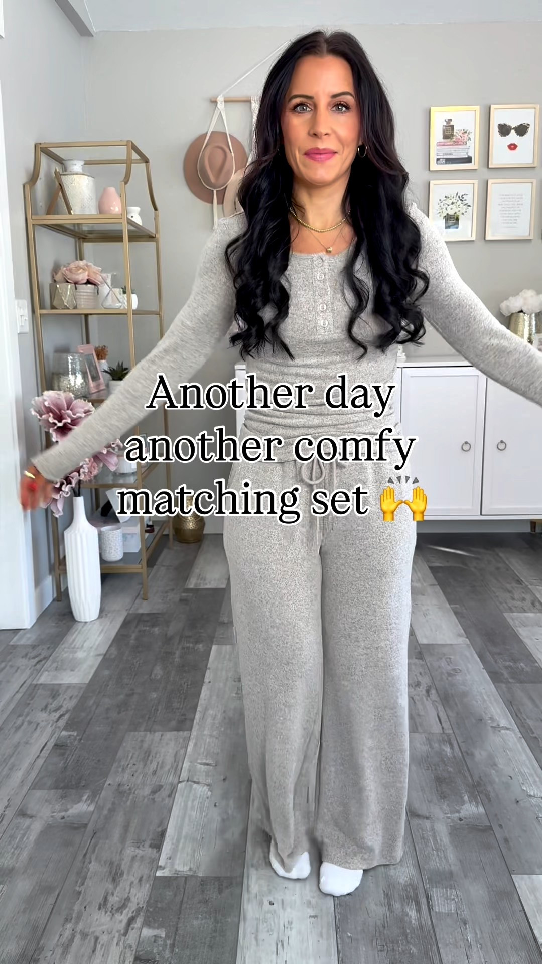 Another day another must have comfy matching set! 

Wearing size small in set. Wearing kids size in sneakers…just size down two sizes from adult sizes. Bonus kids sizes are generally cheaper 🙌! 

Amazon must haves, Amazon outfit, Amazon style, Amazon fashion, Amazon outfit, affordable style, women’s fashion, casual outfit inspo, Amazon outfit inspo, chic outfit, casual chic outfit, comfy casual, 2-piece set, matching set, loungewear, everyday outfit, trendy outfit, comfy 2-piece set, fall 2-piece set, fall outfit, fall style, winter outfit

#LTKgrwm #LTKPetite #LTKFindsUnder50