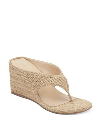 Women's Udena Raffia Wedge Sandals | Bloomingdale's (AU)