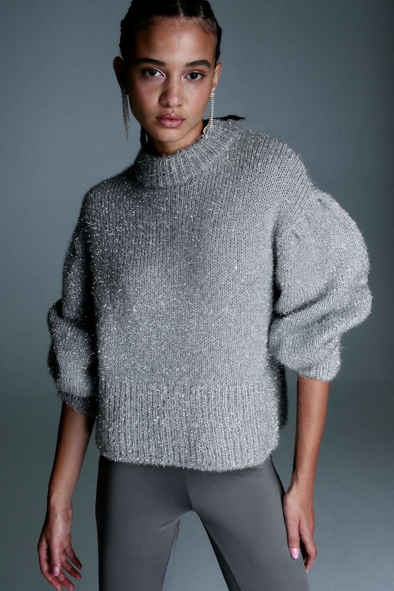 Balloon-sleeved Sweater | H&M (US + CA)
