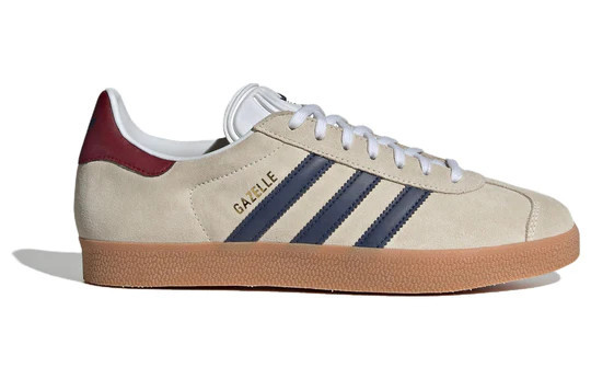 Adidas Originals Gazelle Indoor 'Off White Dark Blue Gum' IE0546 | KICKS CREW