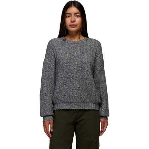 Prana Women's Emberbrook Sweater, Heather Grey | Amazon (US)